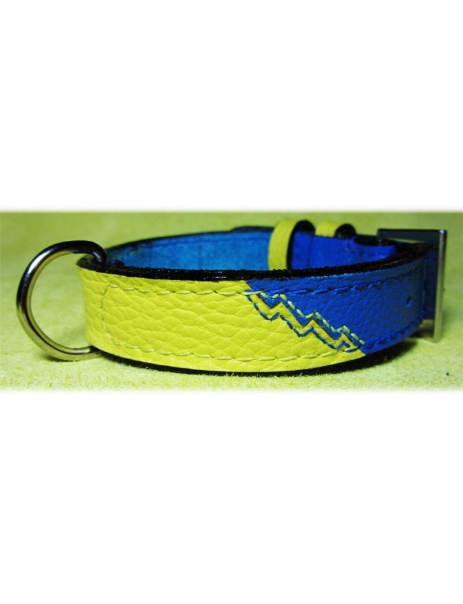"Dreaming of summer" Dog leather collar