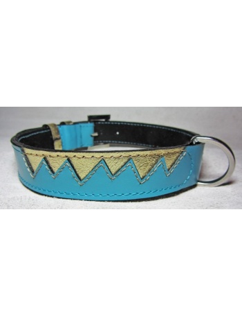 "Golden dragoon teeth" Dog Leather Collar