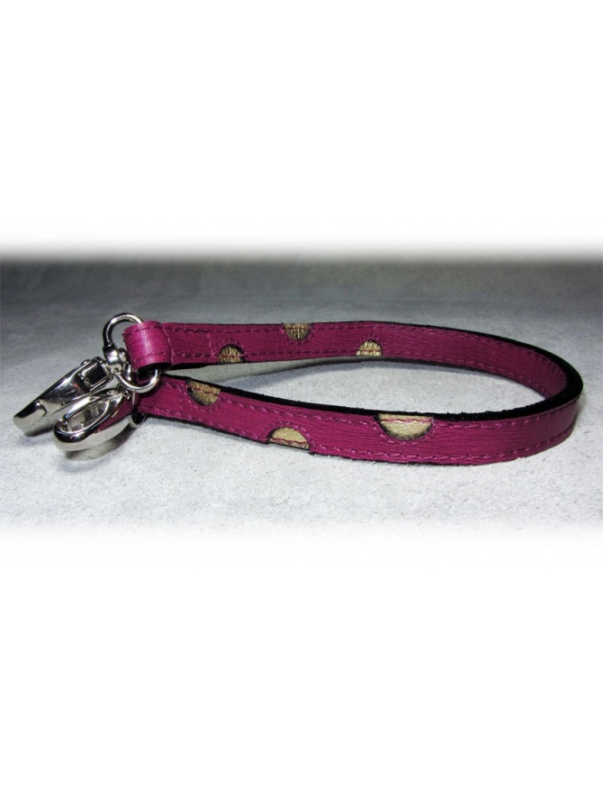 "Twin Spots Extender" Dog Leather Lead - Extender