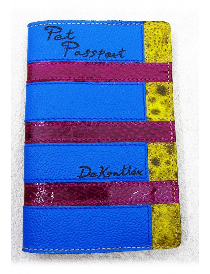 " Pearl Diving " Pet leather passport cover